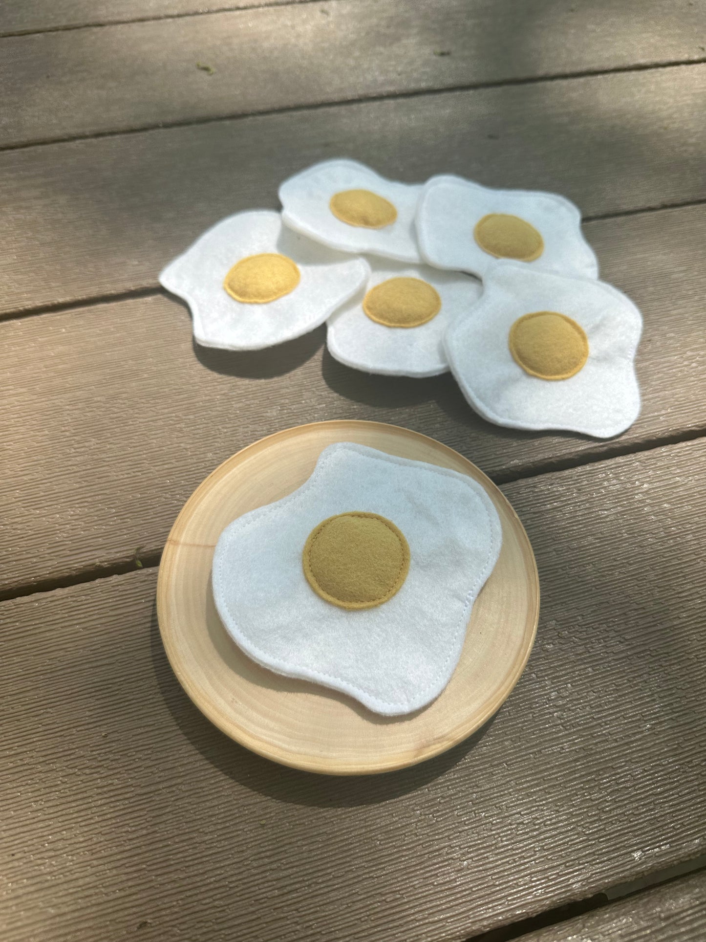 Wool Blend Felt Eggs