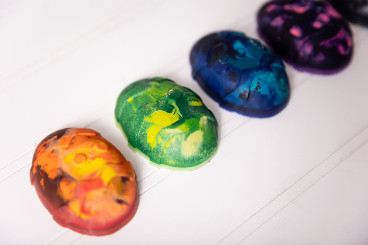 Recycled Easter Egg Crayon Set