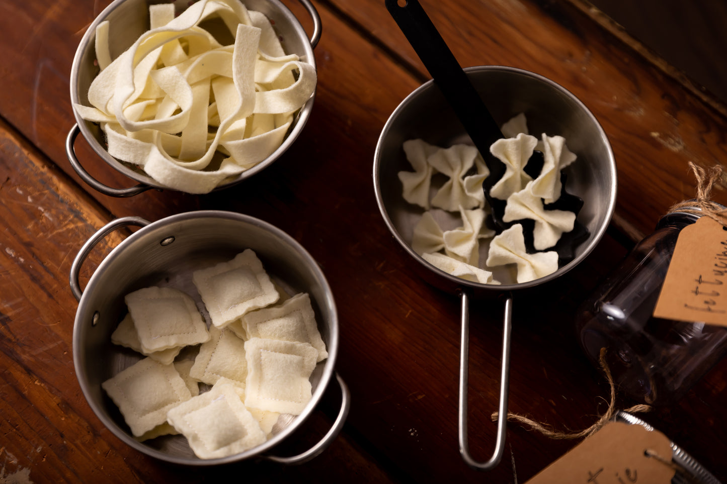 Wool Blend Felt Pasta