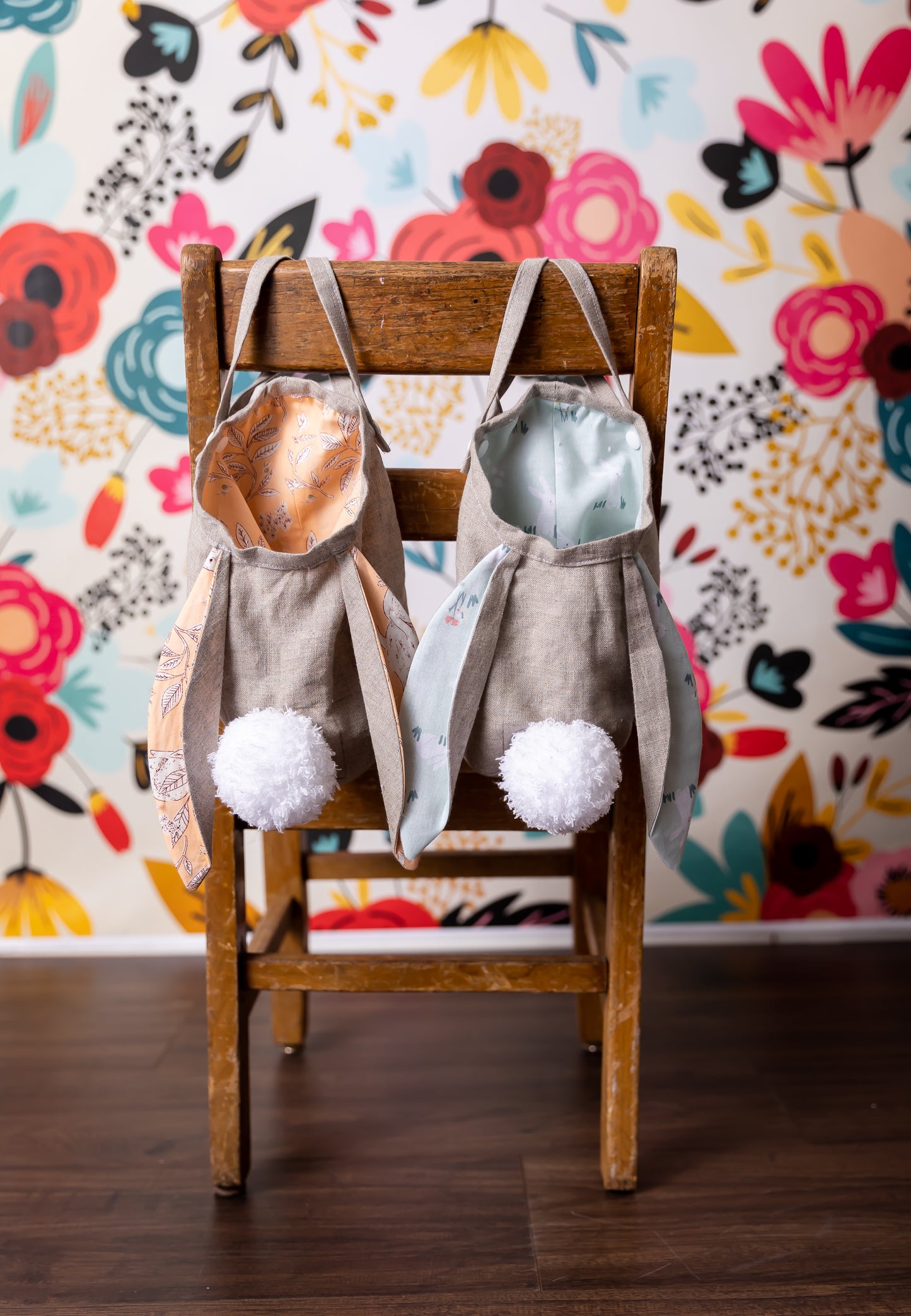 Hanging Easter Bunny Bag/Basket