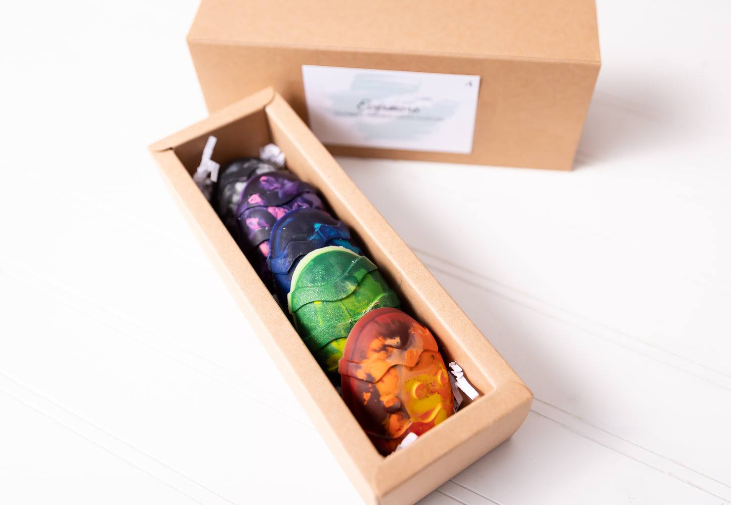 Recycled Easter Egg Crayon Set