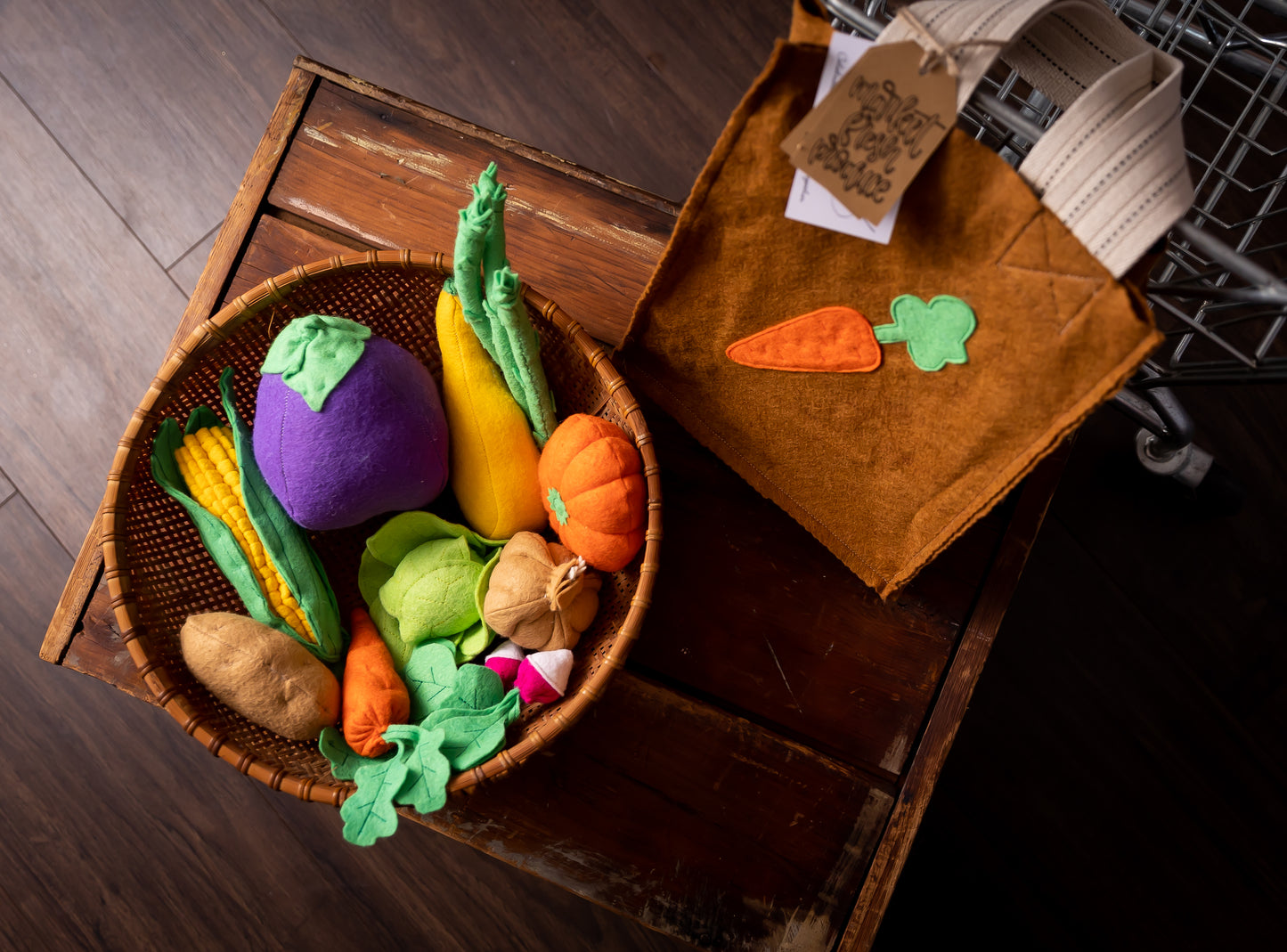 Wool Blend Felt Veggie Set