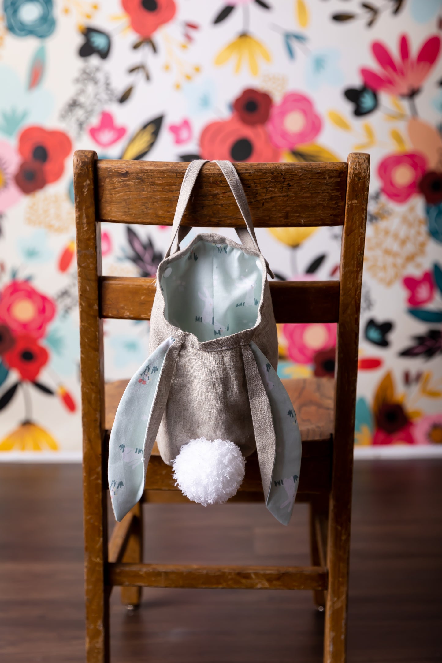 Hanging Easter Bunny Bag/Basket