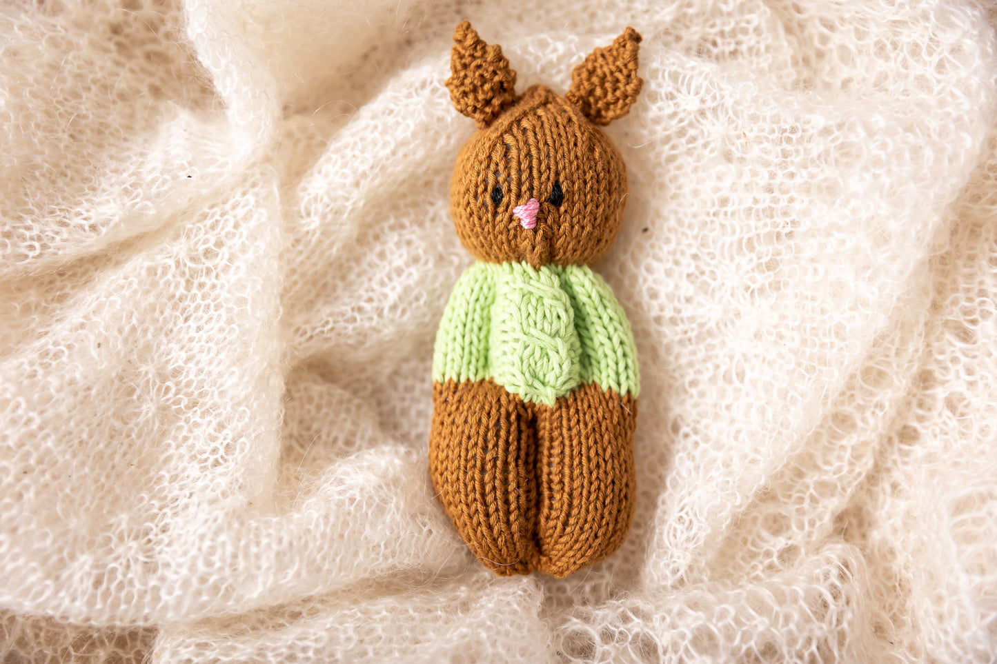Bamboo/Cotton Knit Bunny