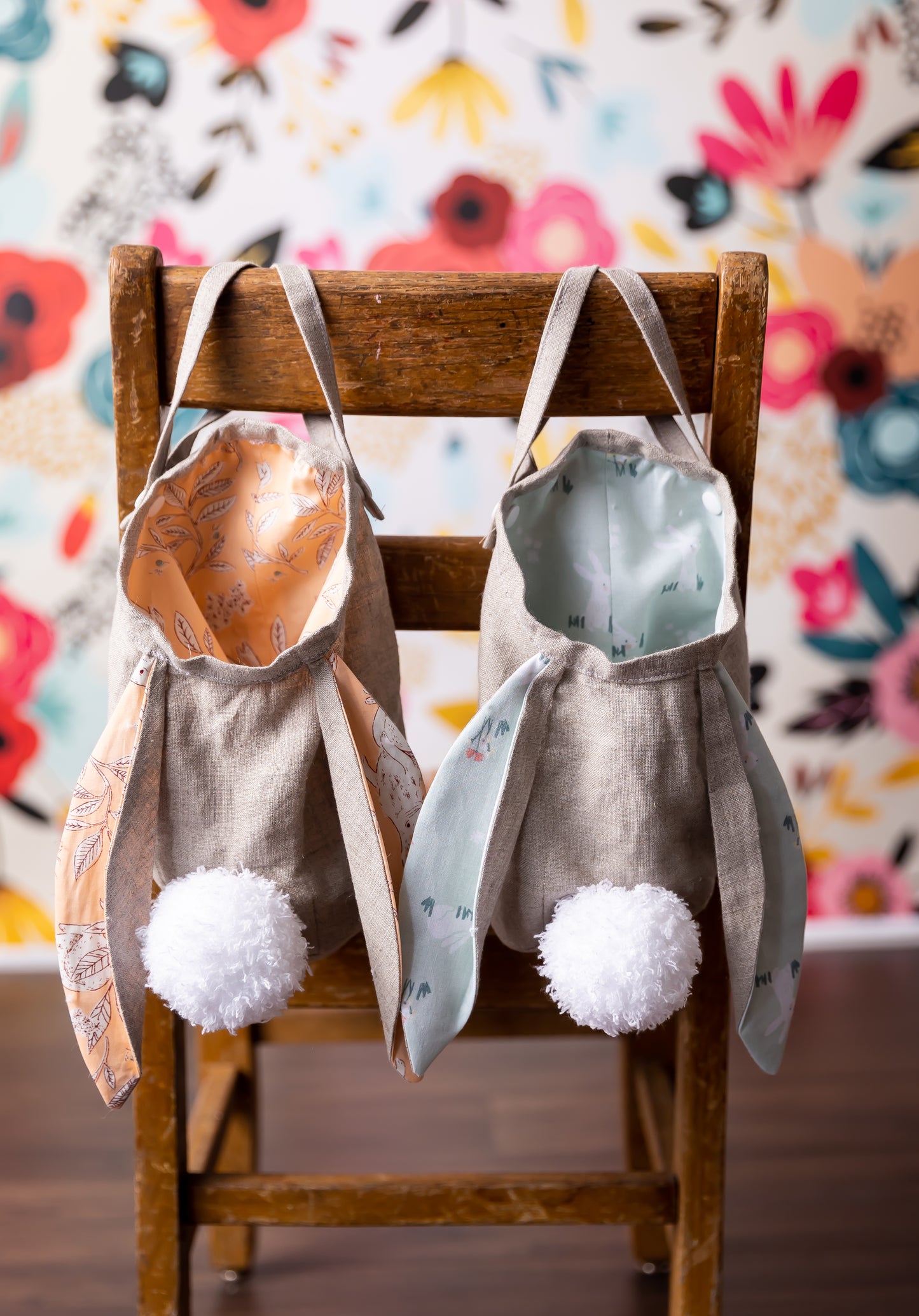 Hanging Easter Bunny Bag/Basket