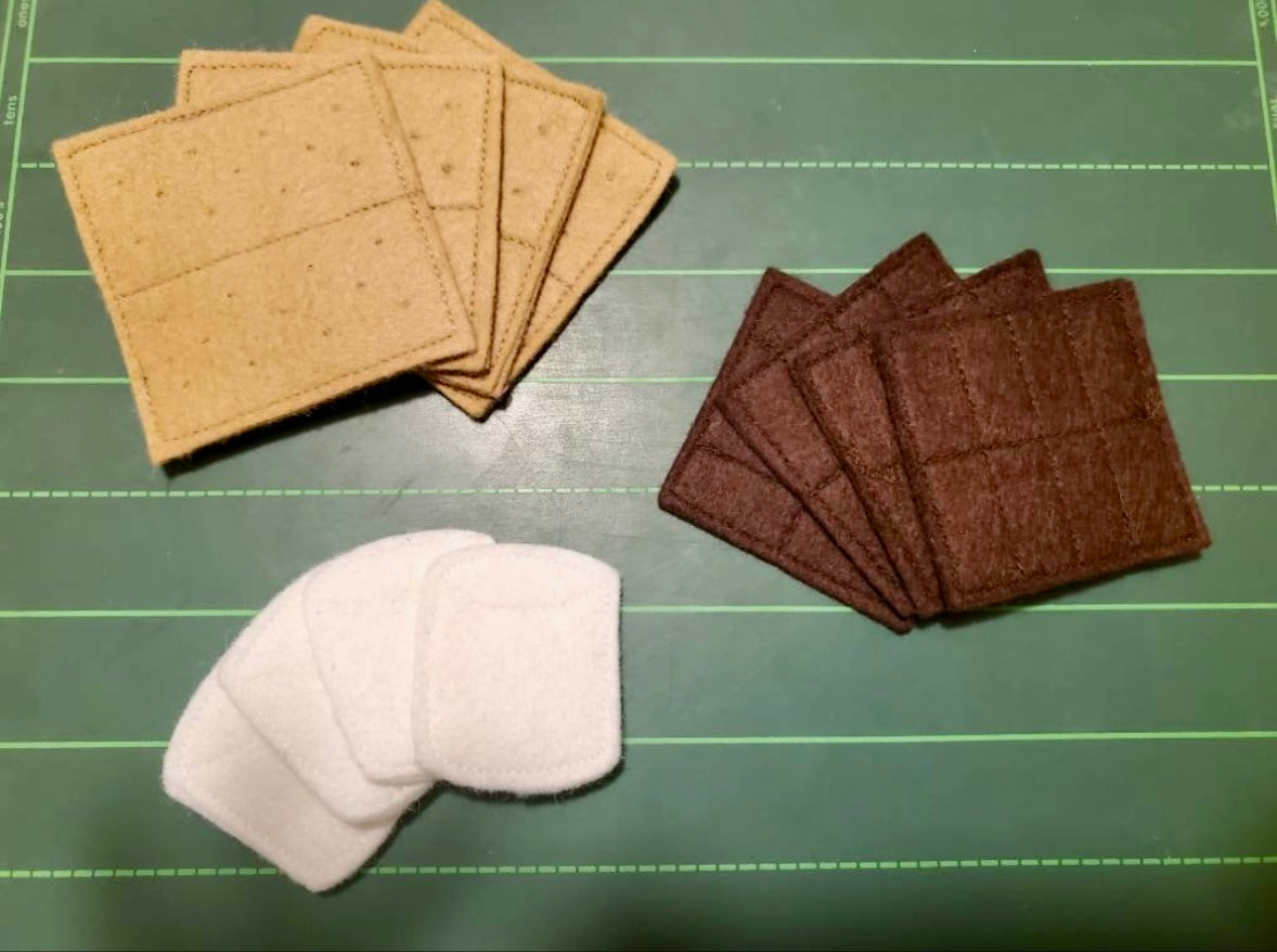Wool Blend Felt S’more Set