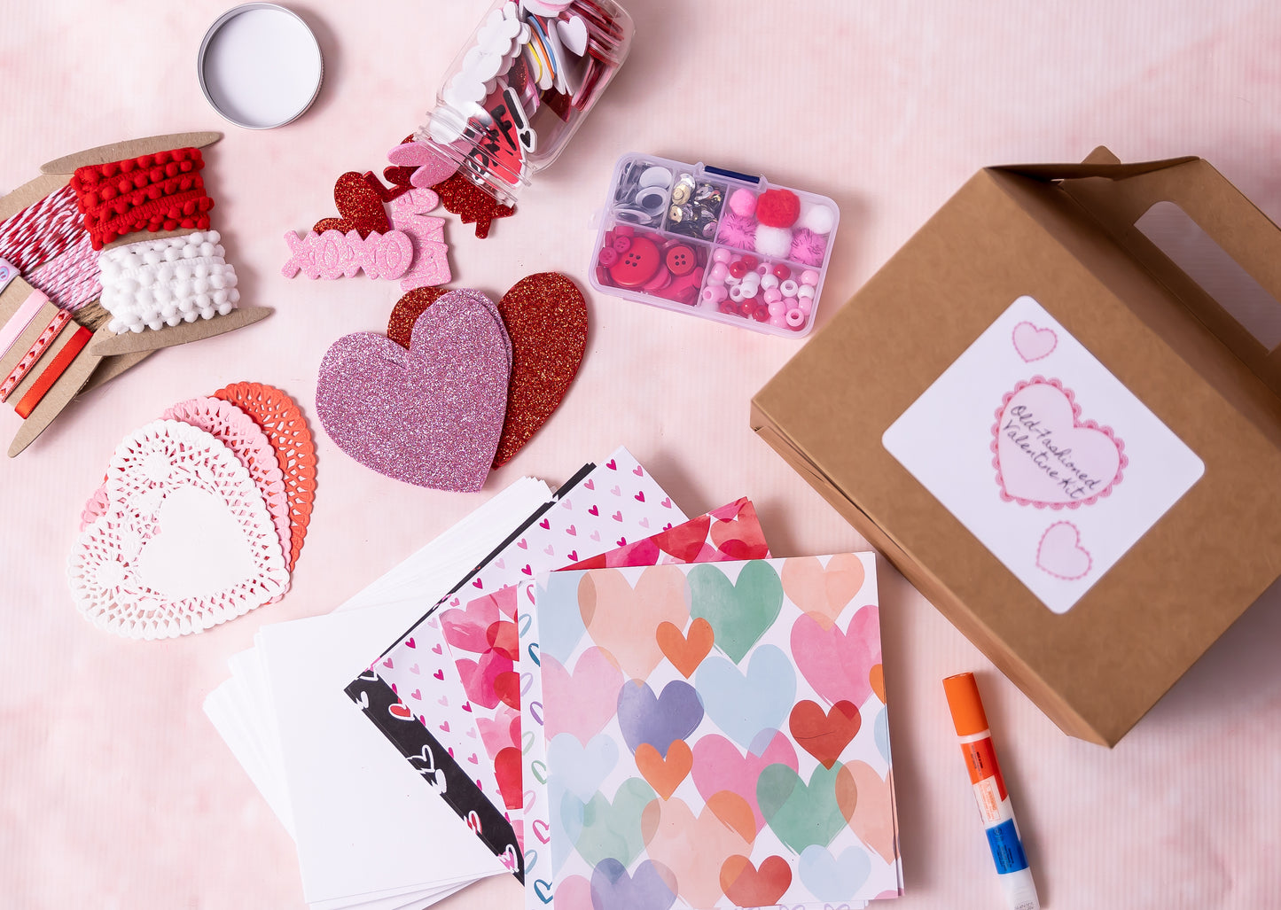 Old Fashioned Valentine Kit