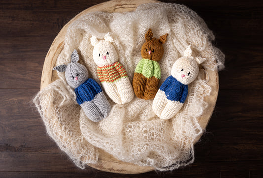 Bamboo/Cotton Knit Bunny